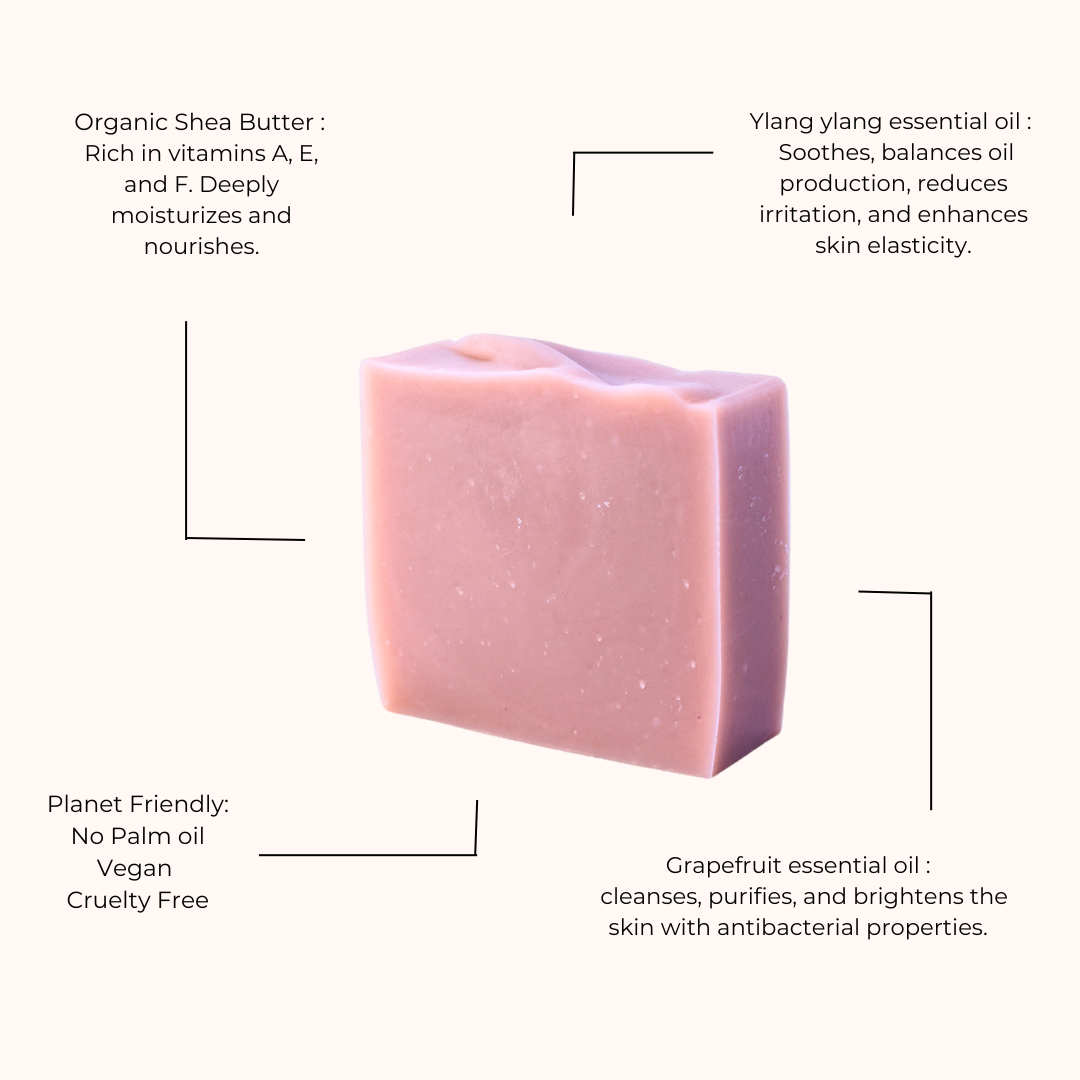 Grapefruit Ylang Ylang Soap Bar