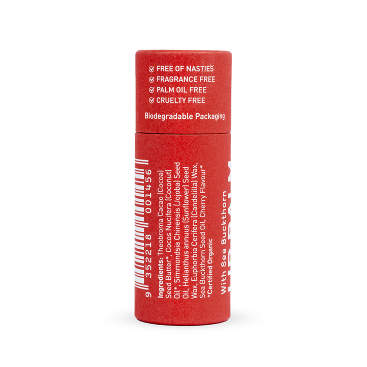 Noosa Basics Organic Lip Balm Cherry 6g