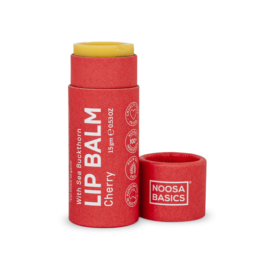 Noosa Basics Organic Lip Balm Cherry 6g